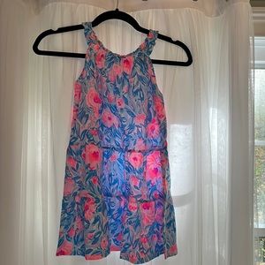 Lilly Pulitzer Girls Mini Loro Swing Dress, Size M